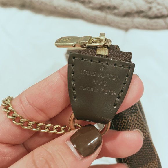 MINI POCHETTE ACCESSOIRES - Damier Ebene - Picture 2 of 11